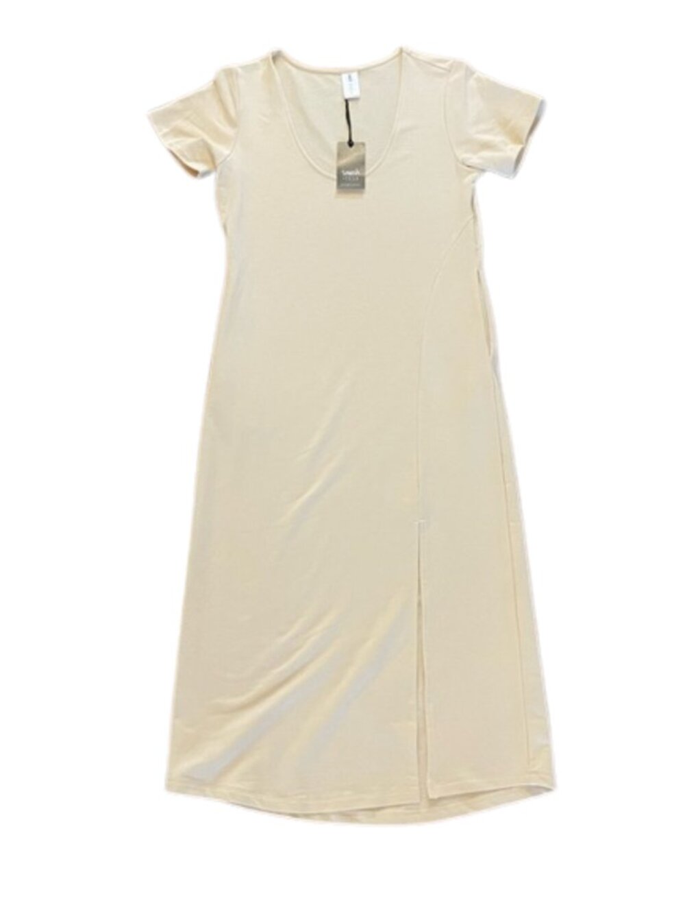 NWT Smash + Tess Emma Maxi Dress with Slit in Oat - Size XS